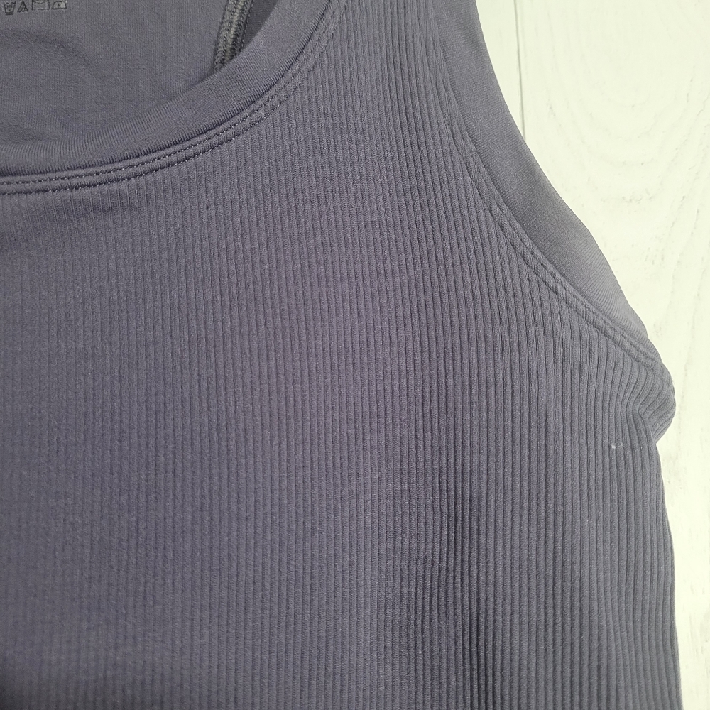 Spanx Ribbed Racer Back Tank Top size S/M - Picture 3 of 8